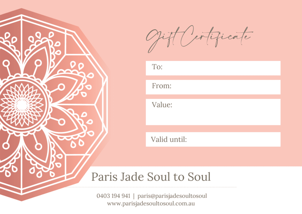 gift voucher | gift certificate | soulful gift